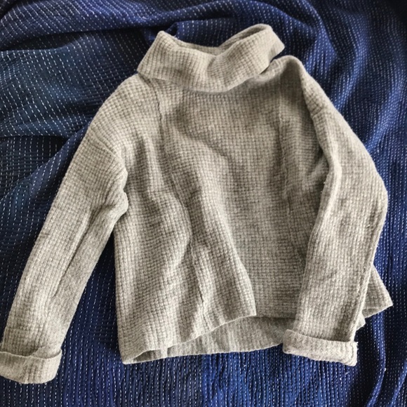 Free People Sweaters - Waffle knit funnel neck sweater